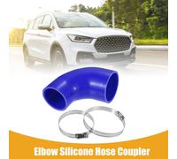 1 pc 63mm 2,48" ID 76mm 2,99" ID Silicone Tuyau Coupleur - Voiture - Bleu