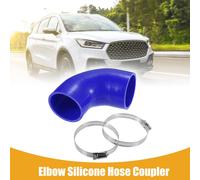 1 pc 70mm 2,76" ID 76mm 2,99" ID Silicone Tuyau Coupleur - Voiture - Bleu