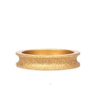 1 PC alésage 20mm Dia 3 pouces/75mm sec sous vide brasé diamant meule demi-bullnose bord profil disque de meulage(Round wheel 30mm)
