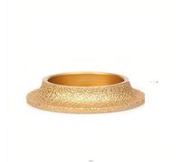 1 PC alésage 20mm Dia 3 pouces/75mm sec sous vide brasé diamant meule demi-bullnose bord profil disque de meulage (Color : France side 10mm)