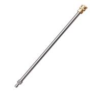1 PC Baguette d'extension pour nettoyeur haute pression Baguette de nettoyeur haute pression en acier inoxydable 1/4 pouce Lance d'extension de pulvérisation remplacement à connexion rapide, 400