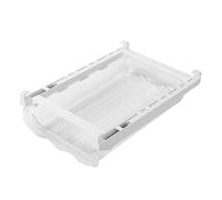 1 Pc balconnet refrigerateur Boîte de rangement pour œufs organisateur d'oeufs de réfrigérateur conteneur d'oeufs de réfrigérateur Compartiment carton d'oeufs récipient blanche