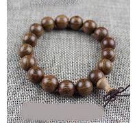 1 Pc Bois De Santal Perles De Prière Bracelet Élastique Hommes Bijoux Africain Bouddha Bois Perle Bracelet Perles-12Mm 17Pc