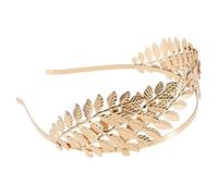 1 Pc cerceau de cheveux de feuille bandeau de mariage anniversaire wedding decorations Diadème baroque bandeau Cerceau de cheveux couronne accessoires de cheveux de mariée FRCOLOR