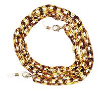 1 Pc Chaîne à Lunettes Écaille De Tortue Chaînes Anti-perte De Lunettes Chaînes De Lunettes Délicates Chaîne Anti-chute De Lunettes Des Lunettes De Soleil Acrylique Imprimé Léopard