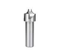 1 pc coin arrondi fraise R1.0-R12 HSS rayon fraise fraise CNC routeur peu HSS métal fraisage outil de coupe-1pc R1x8x8x67L