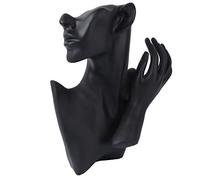 1 Pc Collier Bijoux Ornements Porte- Bracelet Collier Présentoirs Pour La Vente Support De Bague En Forme De Main En Résine Mannequin Regardez Porte-collier Résine Synthétique