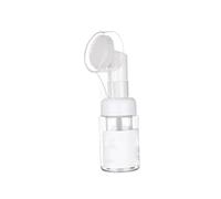 1 PC Conteneurs vides en Mousse à Bulles pour Nettoyage du Visage Distributeurs de Savon moussant Bouteilles à Pompe avec Brosse en Silicone pour shampoing au Savon moussant Liquide (30 ML), Ornement
