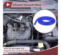 1 Pc De Tuyau De Silicone Pour Air Et Eau Haute Température Ligne De Vide Automobile 5.5Ft 9/16" 14Mm Id 3.5Mm D'épaisseur Silicone Bleu