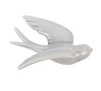 1 Pc Décoration D'oiseau à Suspendre Au Mur Statue Doiseau en Céramique Oiseaux en Céramique Statue De Mouettes Décor à La Maison Blanc Mur Hirondelles Colombe 3D Pigeon Tenture