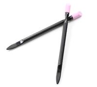 1 Pc Double-Fin Stylo De Broyage DIY Peau Morte Remover Cuticle Nail Art Outil Noir Rentable et Durable Nice