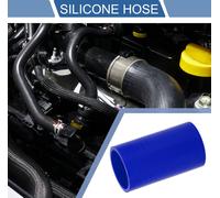 1 Pc Durite En Silicone Bleue De Voiture 48Mm/1.89" Id 100Mm/3.94" Longueur 0° Avec Colliers Durite De Refroidisement Universelle
