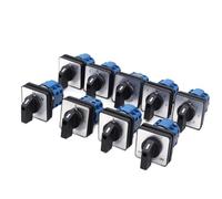 1 PC électrique 2/3/4 Position 8 bornes commutateur de changement de came rotatif 500 V 20A LW28-20-LW26(2P 8T 01)