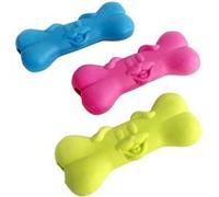 1 Pc en caoutchouc Pet Toy Dog visage Big Bones Reflected Jouets pour animaux Dog Bite Jouets G