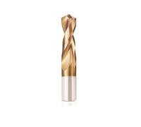1 pc forets en carbure de tungstène 1.0-12mm foret hélicoïdal revêtement TiCN forets en carbure monobloc pour le forage dur des métaux T-1 pièce 8x40x65
