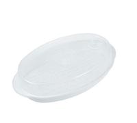 1 Pc Four à Micro-ondes Évent De Vapeur Batterie De Cuisine Vapeur Panier Vapeur Assiette Avec Couverture
