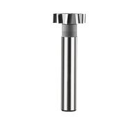 1 pc fraise en T fraise CNC fraise en bout 8-20mm HSS pour outil de rainure de clavette de travail des métaux fraisage en bout en carbure de tungstène-8x2,5x6x60