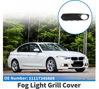 1 Pc Grille De Feu Antibrouillard Pour Bmw F20 F21 2010-2012 Abs Noir Couvercle De Feu Antibrouillard Avant Gauche InfšŠrieur