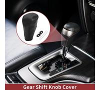 1 Pc Housse De Pommeau De Levier De Vitesse Pour Honda Accord 2008-2012 Protecteur De Poignée De Changement De Vitesse En Similicuir Noir Granuleux