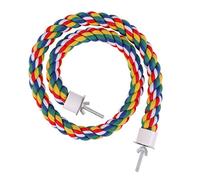 1 Pc Jouets à Mâcher Accessoires Pour Oiseaux Jouets Pour Perroquets Perroquets Moyens Perche En Spirale Oiseau Perchoir Corde Perroquet Jouets Ara Cintre Conique Faire Tourner