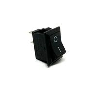 1 PC KCD1-101-2P-B 21X15mm taille du panneau 13x19 montage ON-OFF 2 broches SPST Snap-in noir interrupteur à bascule 6A/250VAC