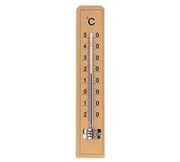 1 pc KOCH Thermomètres en bois "Classic" avec protection capillaire, hêtre