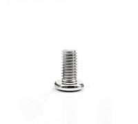1 PC M3 M4 M5 M6 M8 304 en Acier Inoxydable Grand Plat Hexagonal Tête À Six Pans Creux Meubles Lit Connecteur Rivet Vis Boulon(5mm)