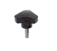 1 pc M5 M6 M8 M10 M12 Longueur 8-100mm 304 Acier Inoxydable Triangle Poignée Bakélite Poignée Vis À Main, Arc Bouton(M12 x 70)