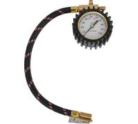 1 Pc Manomètre De Pression Des Pneus Universel 0-100 Psi 2,56 Pouces Manomètre De Pression Numérique Avec Manchon D'Engrenage Pour Mesurer La Pression D'Air Pneus Moto Suv Camion