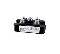 1 pc MDS60-16 60 A 75 A 90 A 100 A 120 A 150 A Module redresseur triphasé MDS100-16 Module AC/DC 60 A 1600 V Redresseur à pont à diode triphasé(MD100A 1600V)