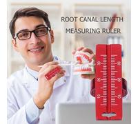 1 Pc Metal Anneau Dentaire Regle Dentiste Instrument Regle Canal Racine Outil De Mesure Pour Dentiste Anneau Regle
