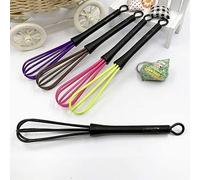 1 pc Mini Agitateur En Plastique Fouet Batteur Cheveux Couleur Peinture Agitateur Mélangeur Crème Outils Agitant Milkshake Gadget Acier Batteur lot Shake fouets Touilleur