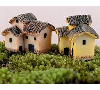 1 PC Mini Maison De Poupée en Pierre Maison Ornement Décorations pour La Maison Et Le Jardin DIY C Nouveauté