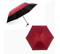 1 Pc Mini Parapluie Pliant Belle Capsule Forme Parapluie Pluie Soleil Parasol Anti UV Petits parapluies de Poche pour Femmes Enfants