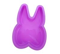 1 Pc Moule De Cuisson Moule à Cheesecake Gâteau Aux Dents s à Gâteaux Fondants à Gâteau En Forme D'oreille De Lapin à Bloc De Glace s à Glaçons Gel De Silice PHENOFICE