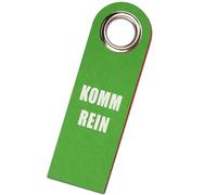 1 PC Ne Pas Déranger Signe,Plaque de Poignée de Porte en Feutre avec Anneau de Protection en Métal,Panneau de Porte Double Face Ndicateur D'état pour Hôtels,WC Signalisation Porte Décoration de Porte