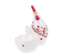 1 Pc Plateau à oeufs en céramique poussin coquetier décoratif tasses de pocheuse d'oeufs œufs coquetier oeuf organisateur d'oeufs créatif coquetier en céramique décorer