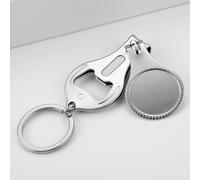 1 Pc - Porte-Clé De Poche Multi-Outils, Ouvre-Bouteille, Coupe-Ongles De Manucure, Pince Pliante De Camp En Plein Air