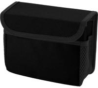 1 Pc Poubelle De Voiture Pliable Portable 19X7X14Cm Noir En Tissu Oxford