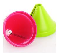 1 Pc Rape Dechiqueter Cuisine Carotte Concombre Legume Trancheuse Modele Fournitures Cutter Dispositif Entonnoir Radis Creatif Spirale