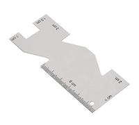 1 Pc règle de couture règle de couture en métal jauge de mesure en métal règle de couture de quilting outil de couture accessoire pour l'artisanat de couture
