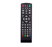 1 pc Remplacement de télécommande Universelle avec Fonction de réglage for TV DVB-T2 télécommande télécommande de télévision Noire