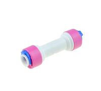 1 pc RO coude d'eau Droit clapet Anti-Retour raccord Rapide raccord 1/4 3/8 Tuyau 1/8 "mâle système d'osmose Inverse connecteur de Tuyau en Plastique (Color : L Type Plug to Hose)