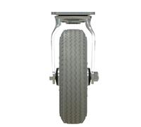 1 Pc roulette robuste 8 "roue en mousse pu chariot en polyuréthane solide industriel(Electrophoresis-Dire)