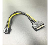 1 Pc SATA Câble D'alimentation pour Carte Graphique BRICOLAGE Carte Graphique Cordon D'alimentation Carte Vidéo Câble D'alimentation SATA 15 Broches À 6 Broches PCI Express