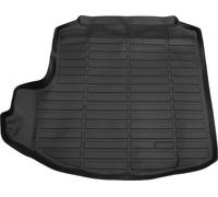 1 Pc Tapis De Coffre Arrière Pour Toyota Crown 2023-2025 En Tpe Antidérapant Noir Tapis De Coffre Arrière Pour Bagages Plateau De Coffre À Bagages Motif À Rayures Longues