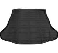 1 Pc Tapis De Coffre Arrière Pour Toyota Prius 2016-2022 En Tpe Noir Antidérapant Tapis De Coffre Arrière Plateau De Bagages De Coffre À Rayures Longues