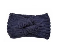 1 PC Vintage Knitted Twisted Hairband, Warm And Stylish For Autumn And Winter, Perfect For Daily Street Wear(Blue2)