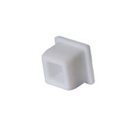 1 Pce Bouchon Étanche Carré Capuchon D'Extrémité Caoutchouc Silicone