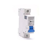 1 Pcs 1 Pôle 230 V ~ CType Mini Disjoncteur Découpe Miniature Commutateur D'air Domestique MCB Montage 18 mm Rail Din (Size : 1 Pole, Color : 6A)(20a)